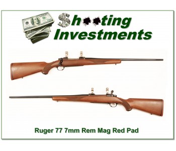 Ruger Model 77 older Red Pad 7mm Rem Mag